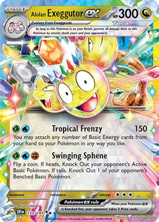 Alolan Exeggutor ex - 133/191