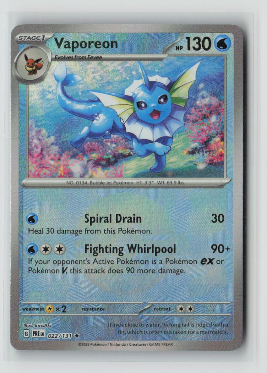 Vaporeon (Poke Ball Pattern)