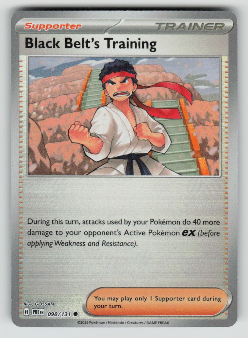 Black Belt's Training - 098/131 (Poke Ball Pattern)