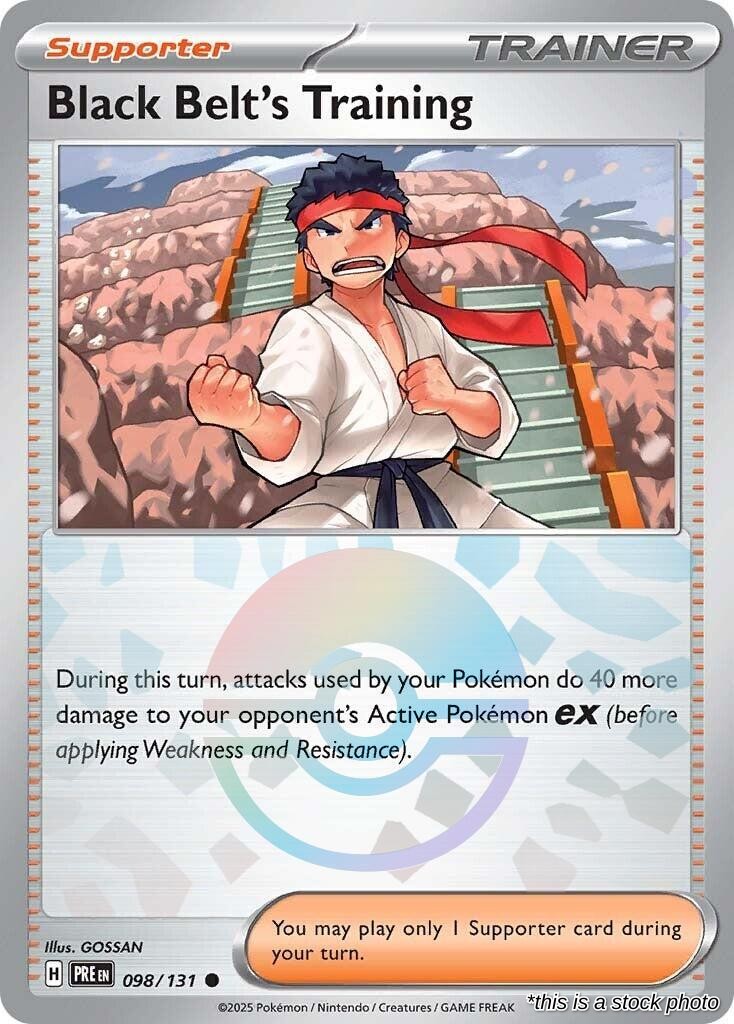 Black Belt's Training - 098/131 (Poke Ball Pattern)
