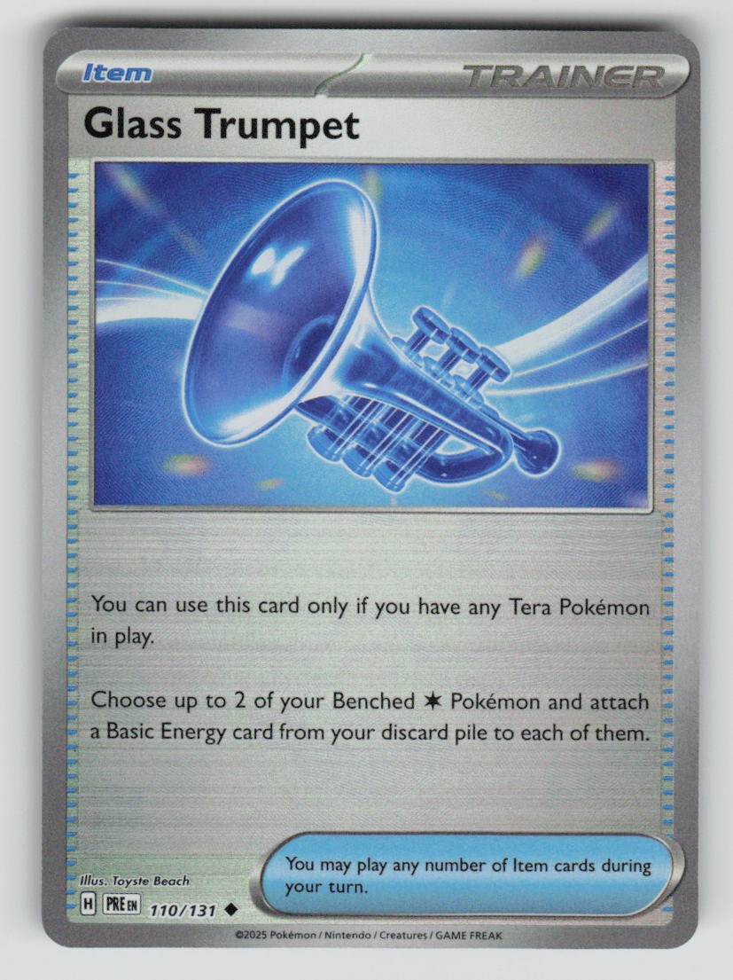 Glass Trumpet (Poke Ball Pattern)