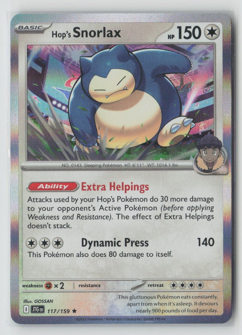 Hop's Snorlax