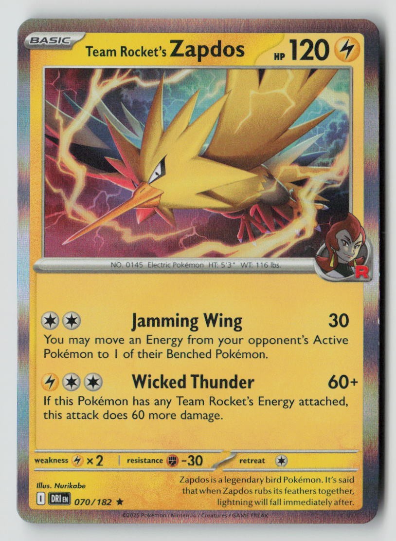 Team Rocket's Zapdos