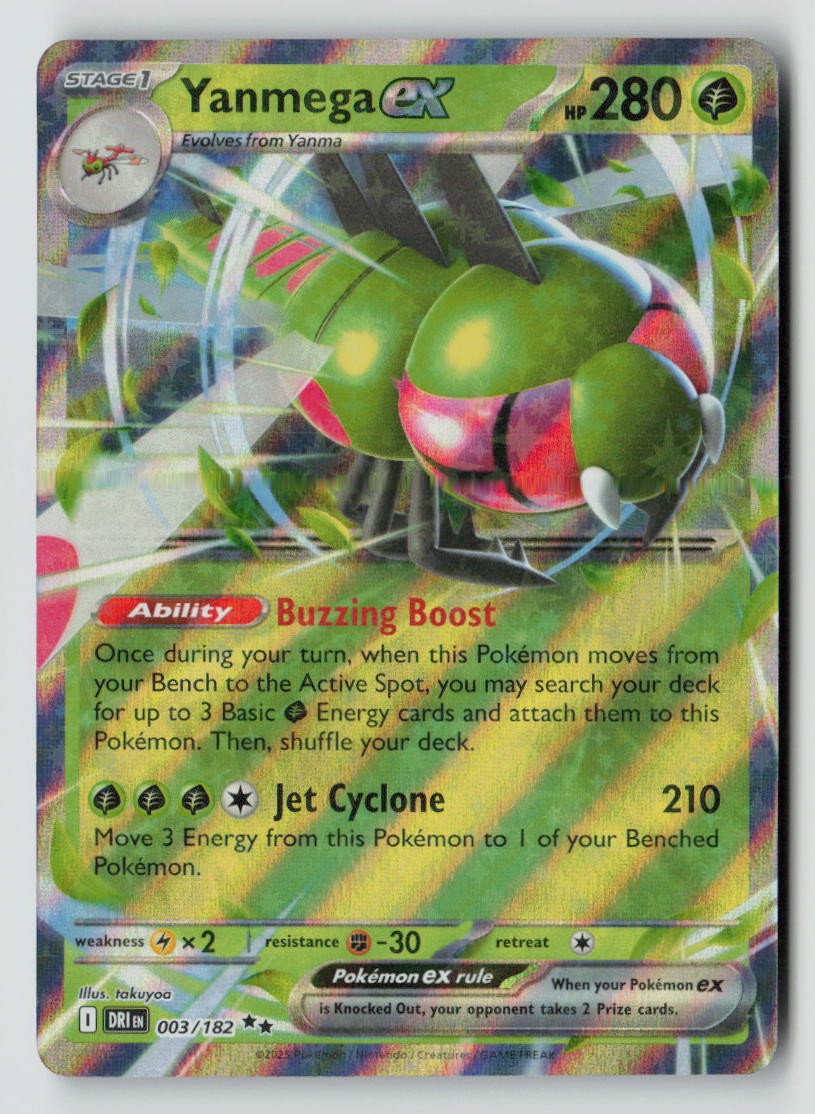 Yanmega ex - 003/182