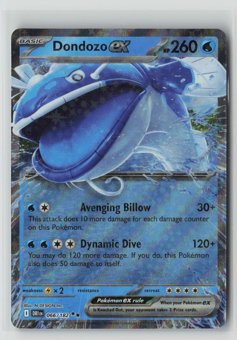 Dondozo ex - 066/182