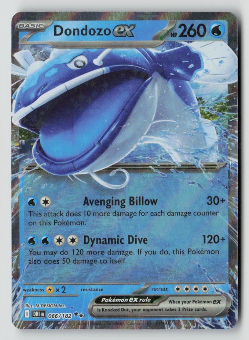Dondozo ex - 066/182