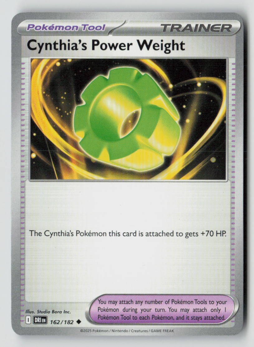 Cynthia's Power Weight