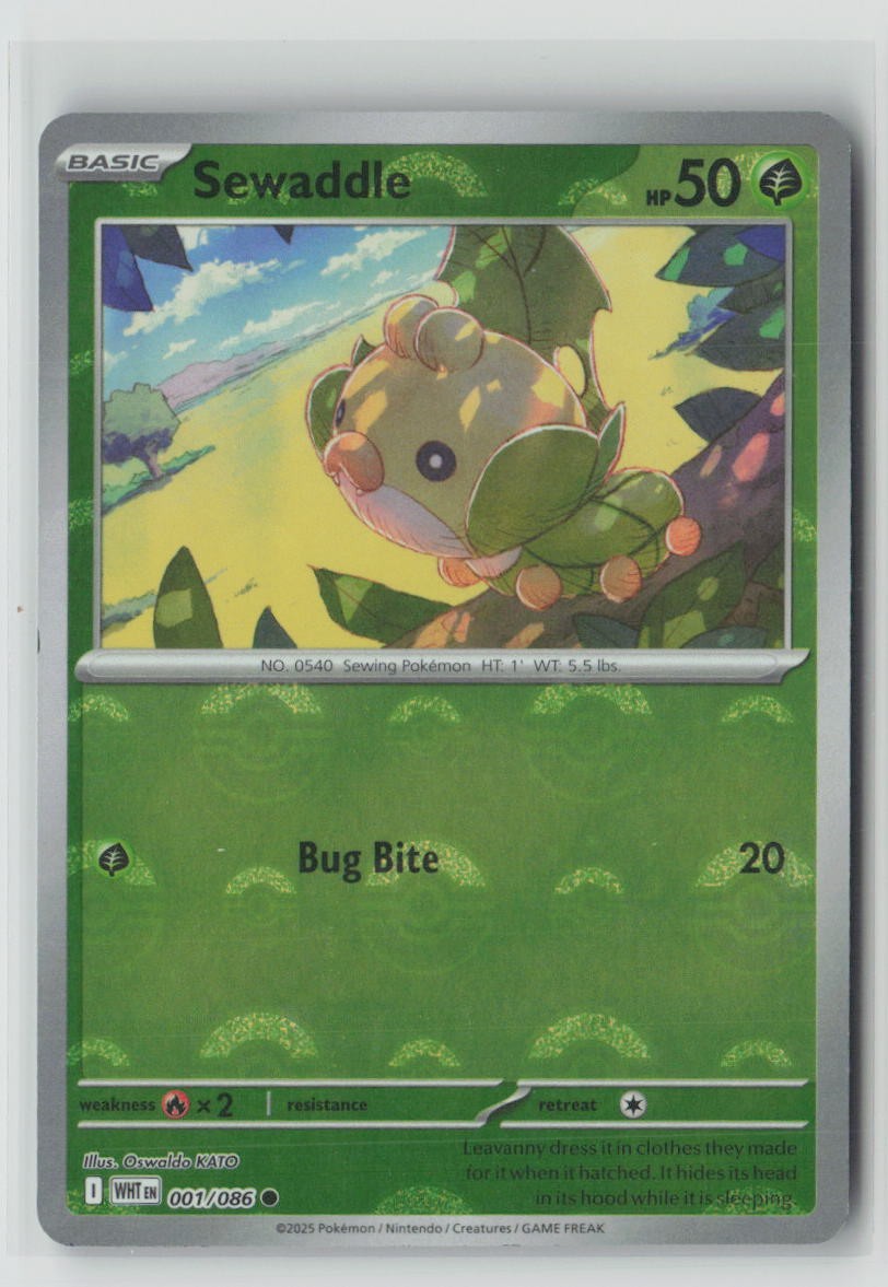 Sewaddle (Poke Ball Pattern)