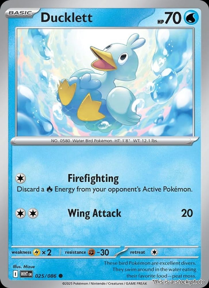 Ducklett (Poke Ball Pattern)