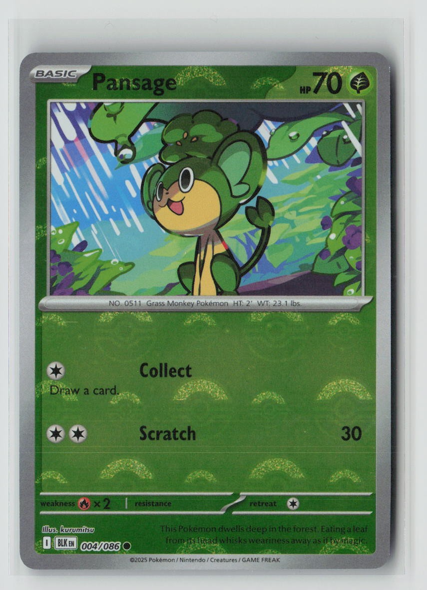 Pansage (Poke Ball Pattern)