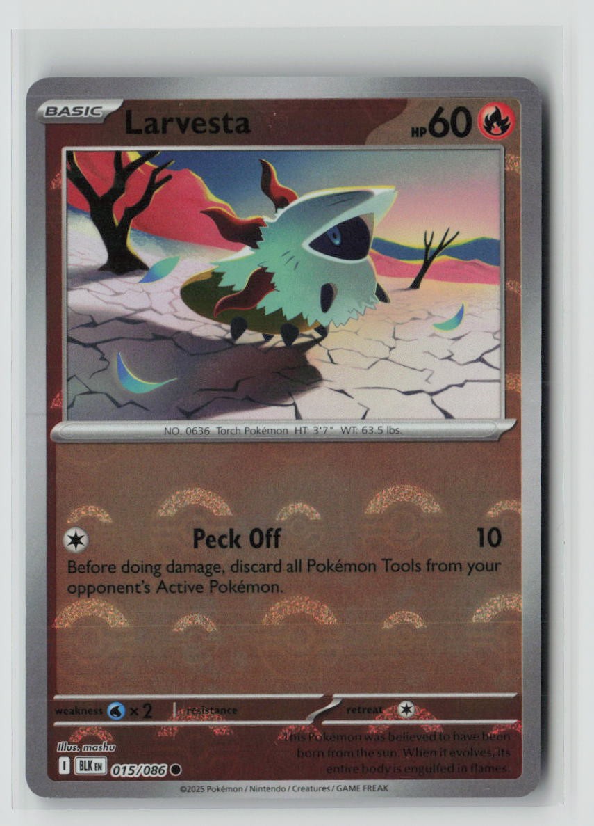 Larvesta (Poke Ball Pattern)