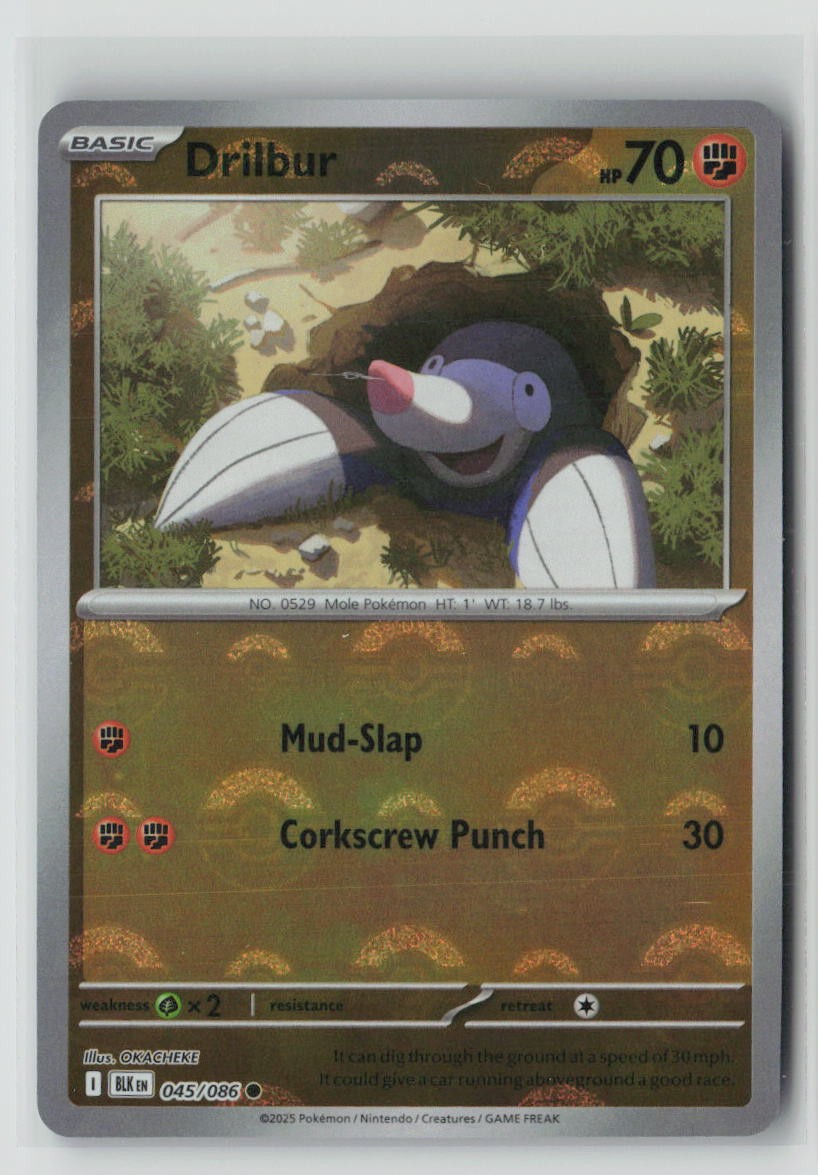Drilbur (Poke Ball Pattern)