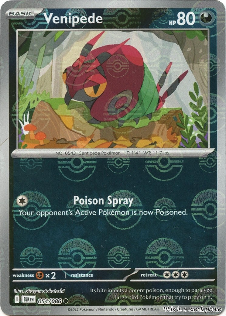 Venipede (Poke Ball Pattern)