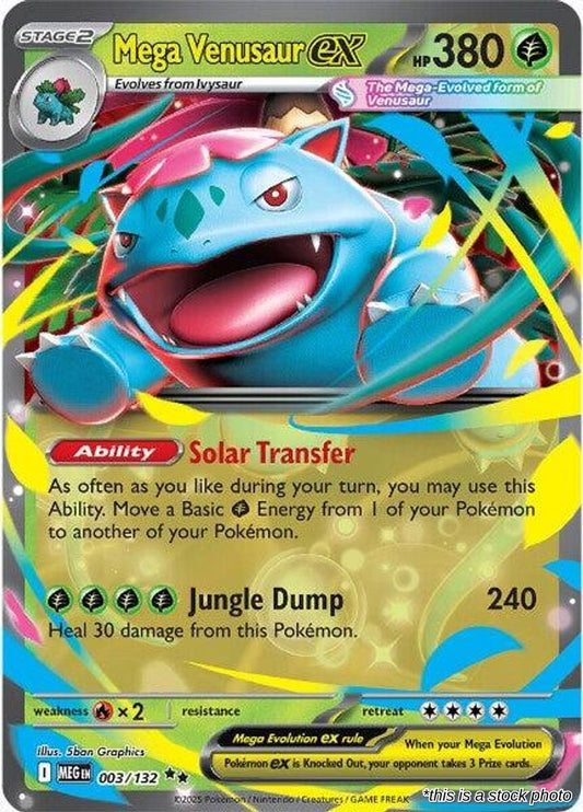 Mega Venusaur ex - 003/132