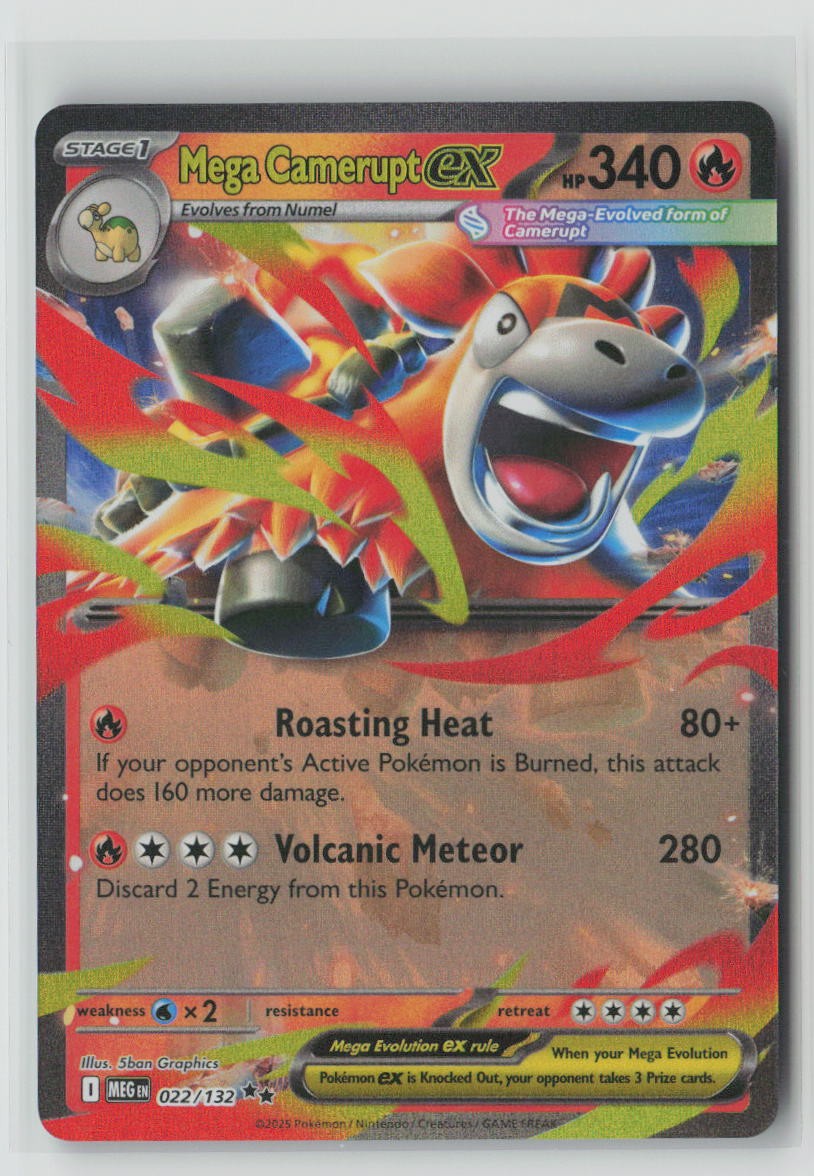 Mega Camerupt ex - 022/132