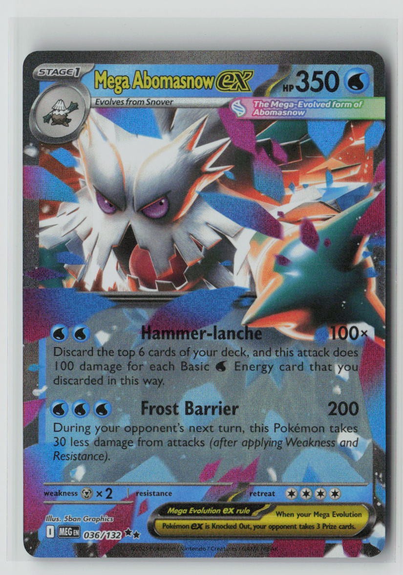 Mega Abomasnow ex - 036/132