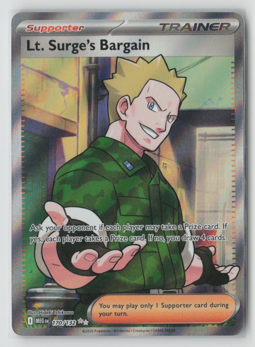 Lt. Surge's Bargain - 170/132