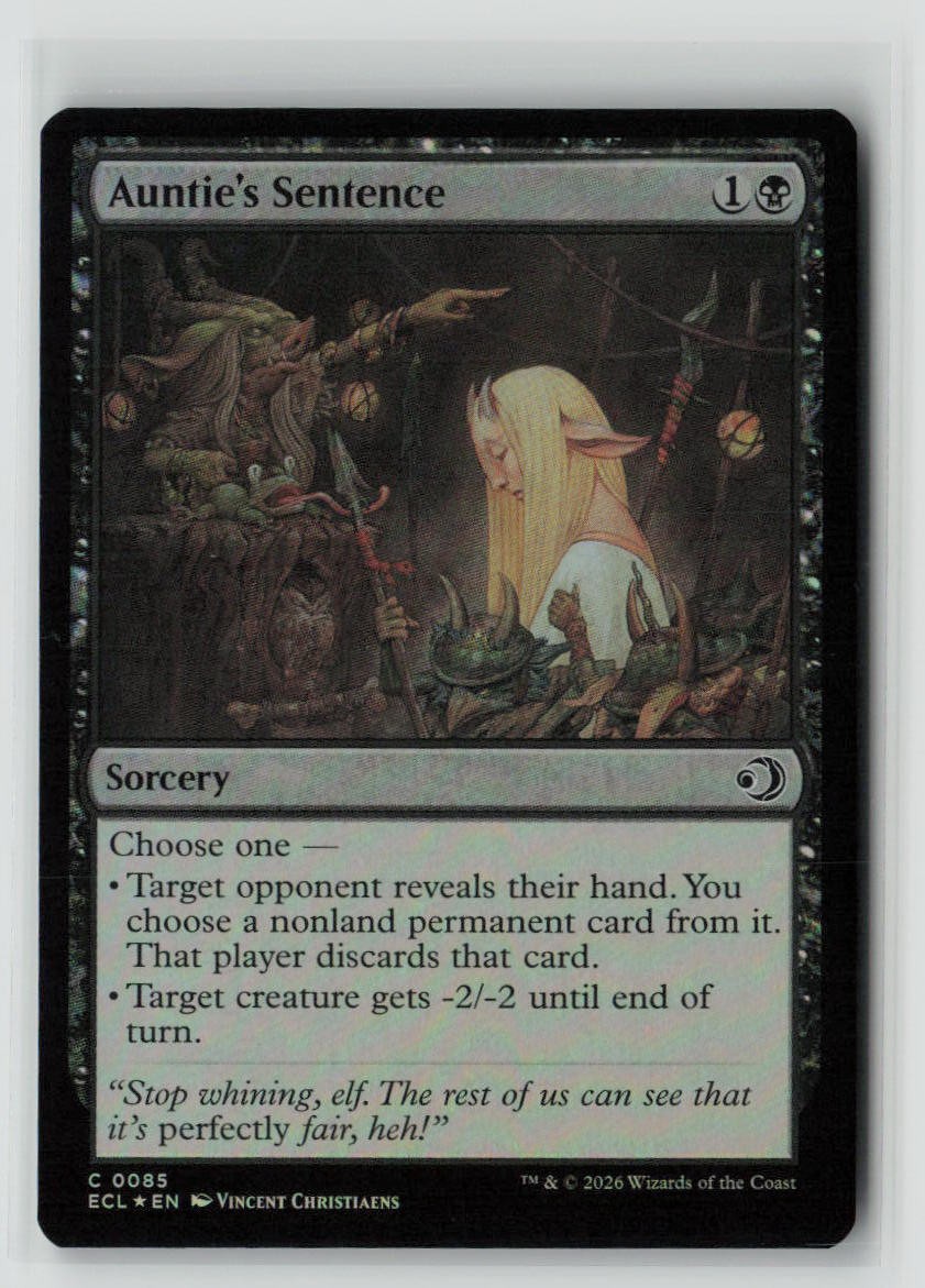 Auntie's Sentence