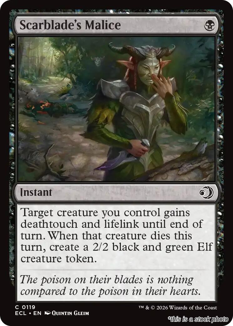 Scarblade's Malice