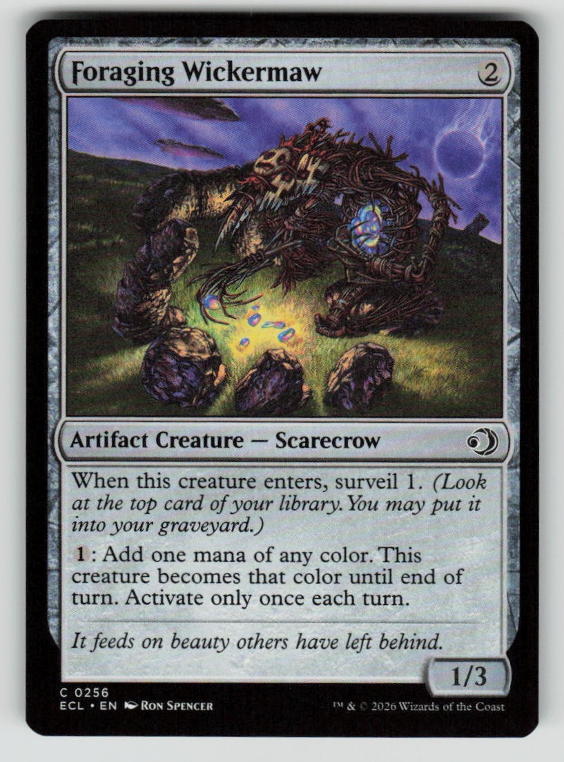 Foraging Wickermaw