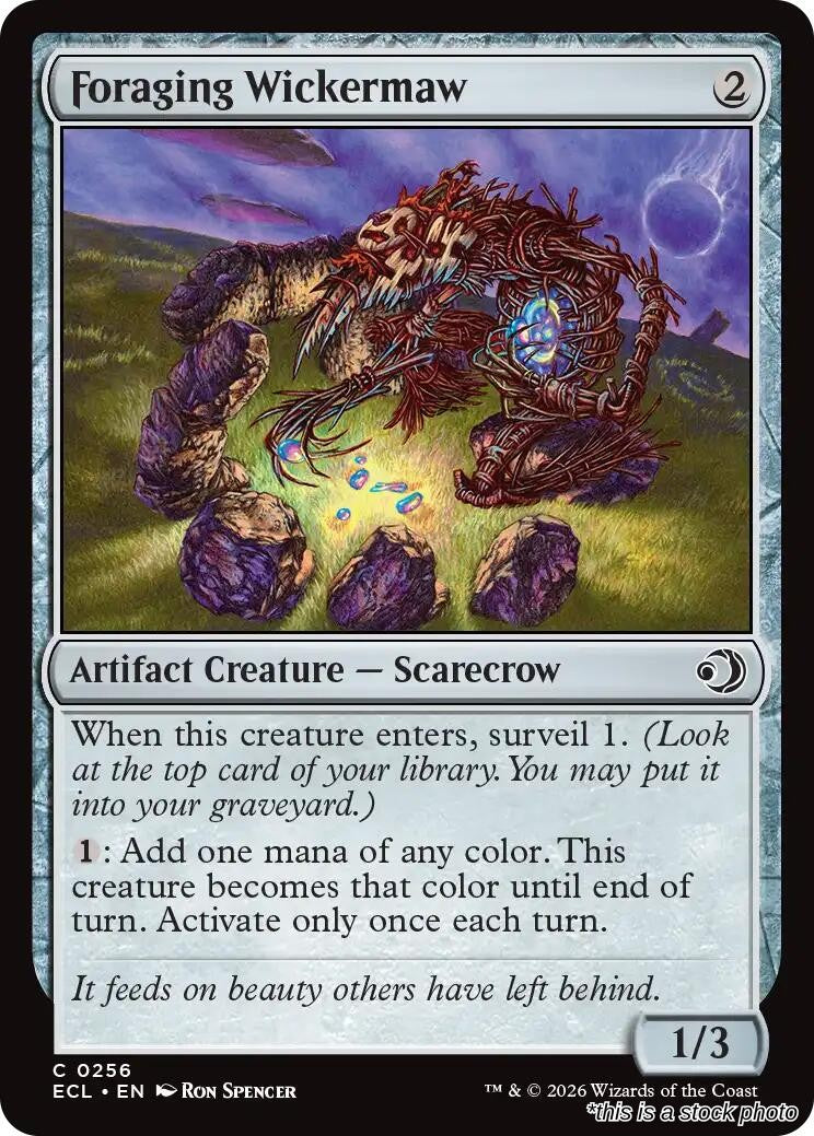Foraging Wickermaw