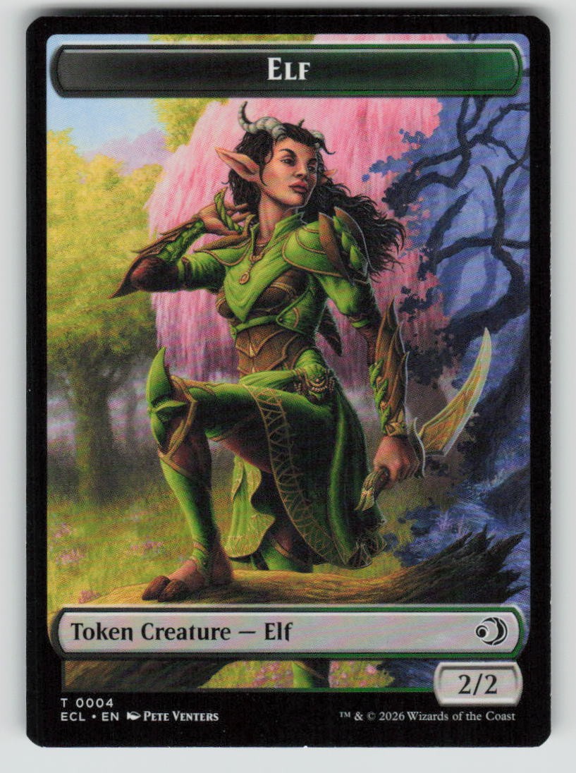 Elf // Kithkin (0007) Double-Sided Token (Back)