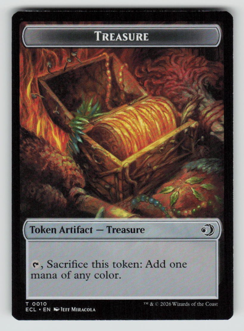 Kithkin // Treasure Double-Sided Token (Back)