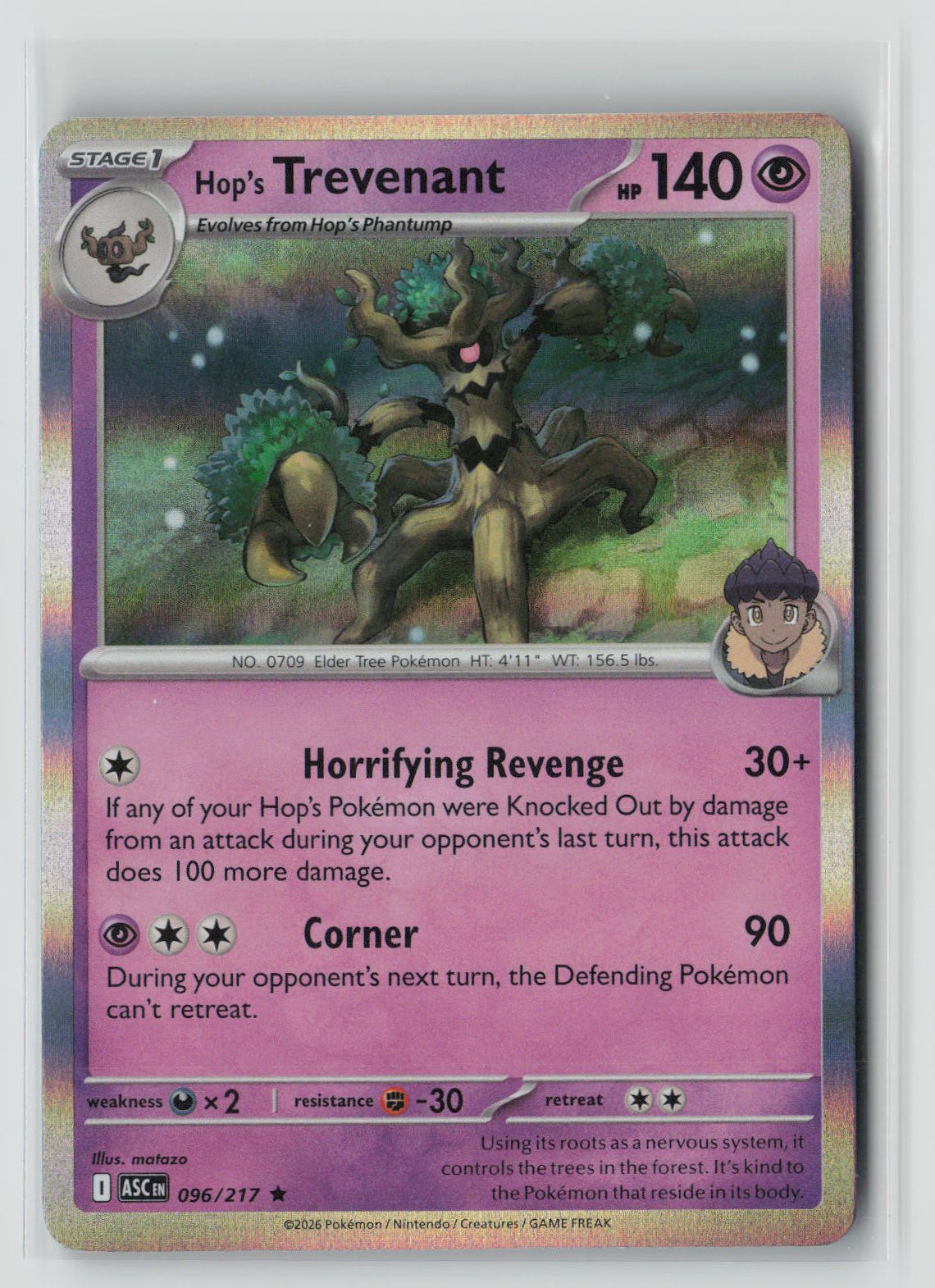 Hop's Trevenant - 096/217