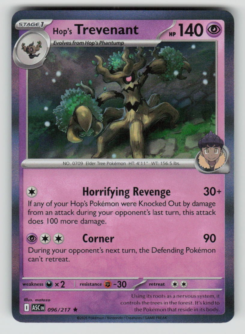 Hop's Trevenant - 096/217