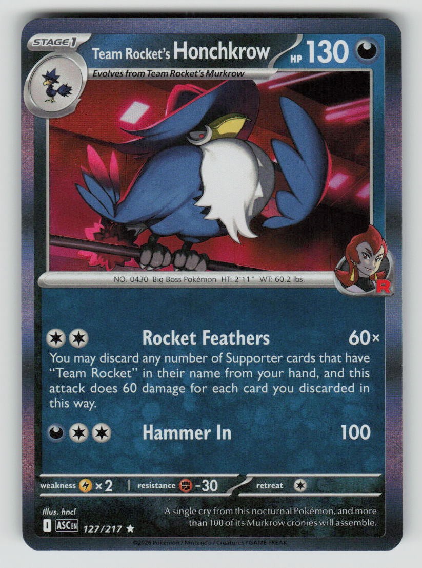 Team Rocket's Honchkrow