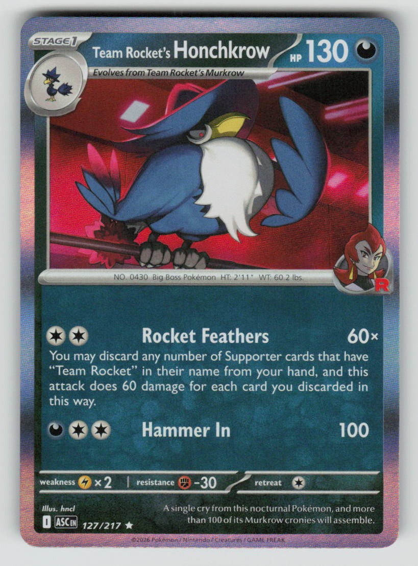Team Rocket's Honchkrow