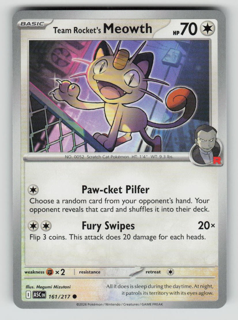 Team Rocket's Meowth