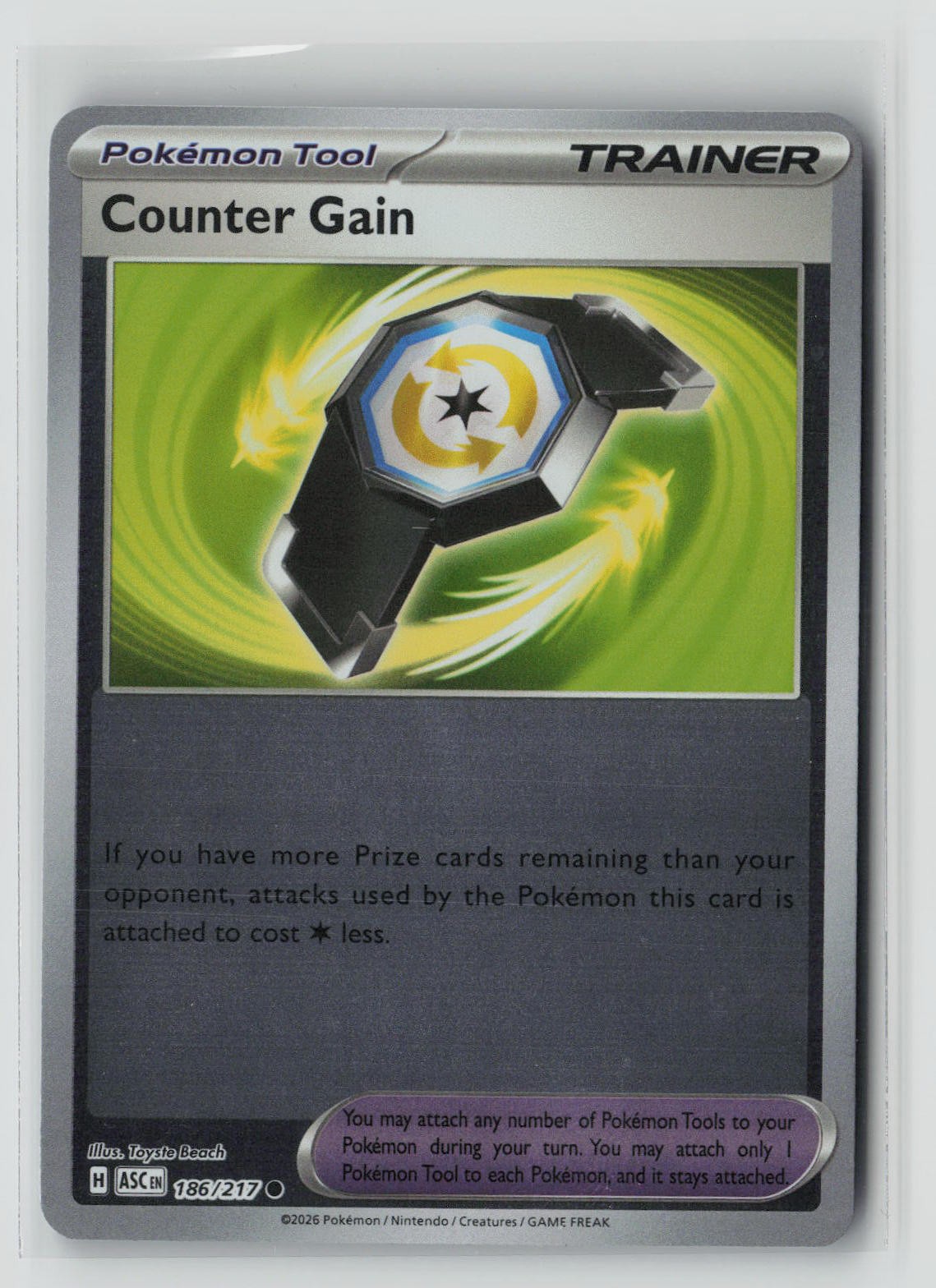 Counter Gain - 186/217