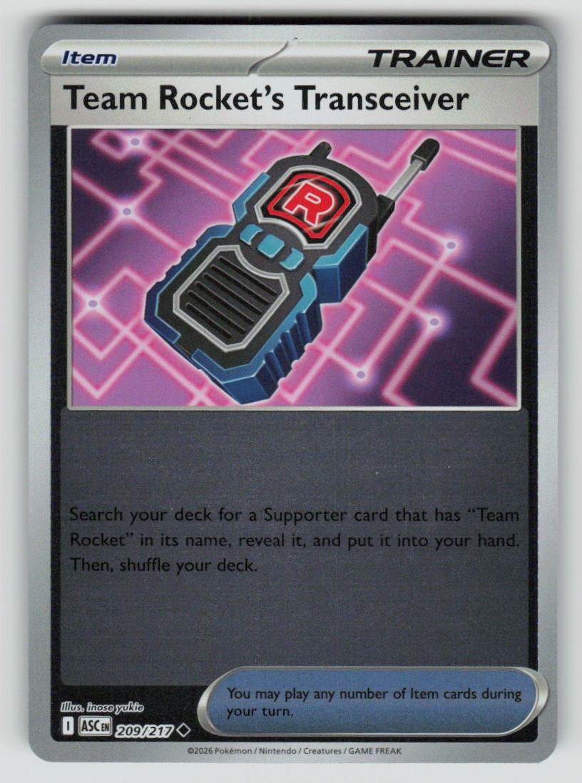 Team Rocket's Transceiver - 209/217
