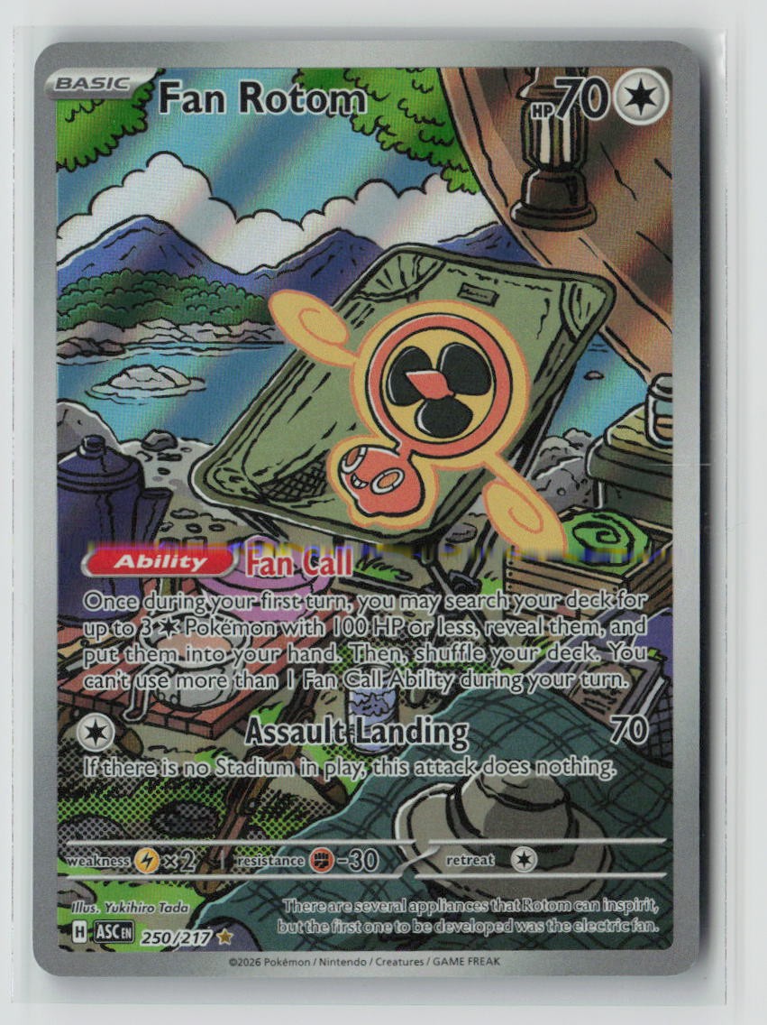 Fan Rotom - 250/217