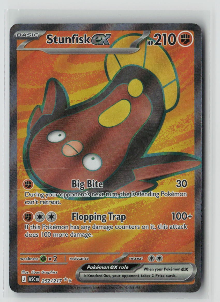 Stunfisk ex - 252/217
