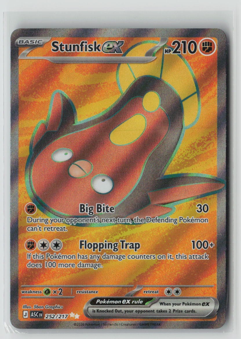 Stunfisk ex - 252/217