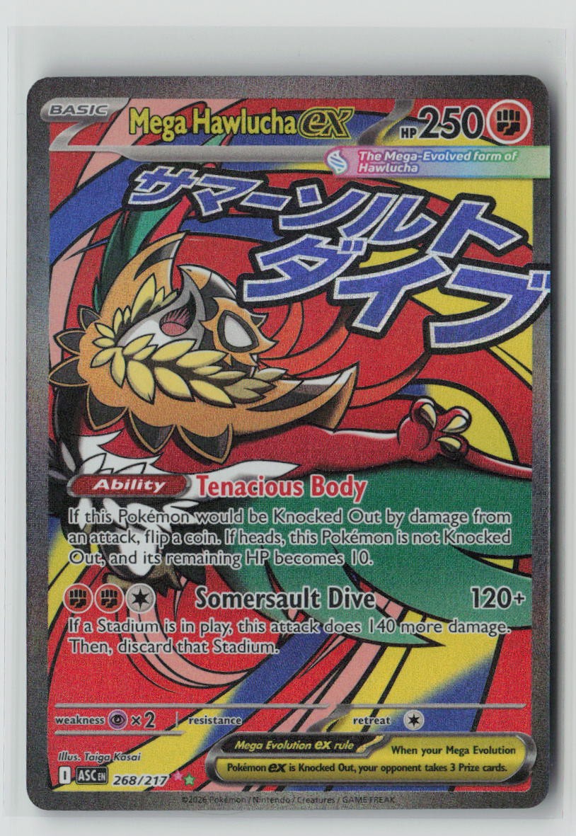 Mega Hawlucha ex - 268/217