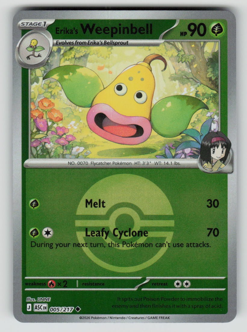 Erika's Weepinbell (Poke Ball)