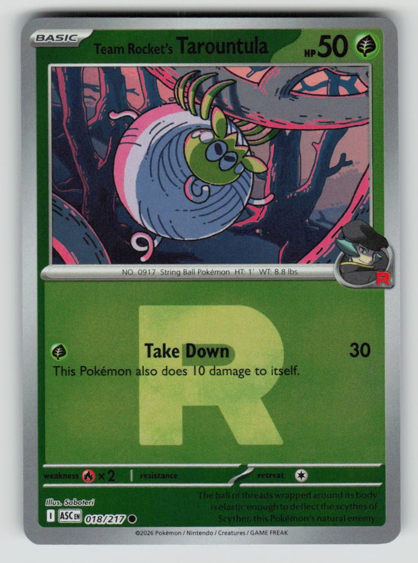 Team Rocket's Tarountula (Team Rocket)