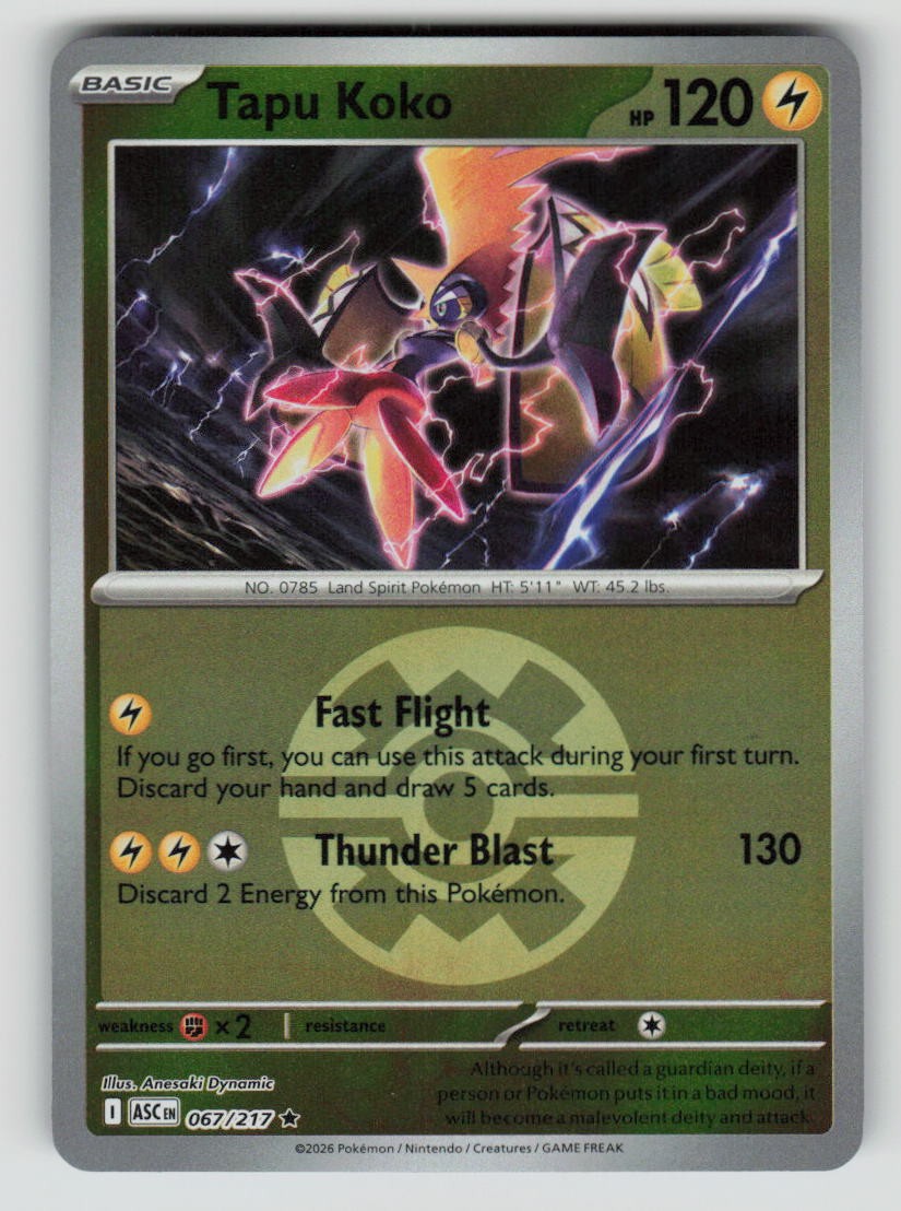 Tapu Koko (Quick Ball)