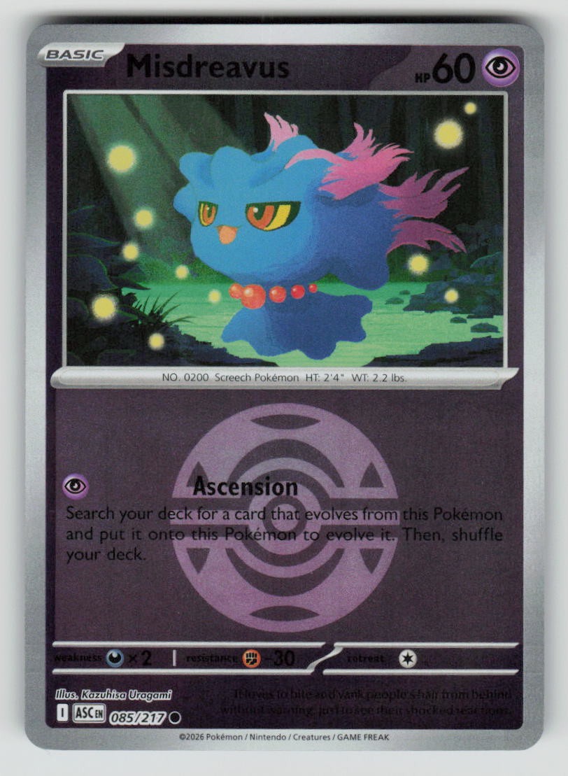 Misdreavus - 085/217 (Dusk Ball)