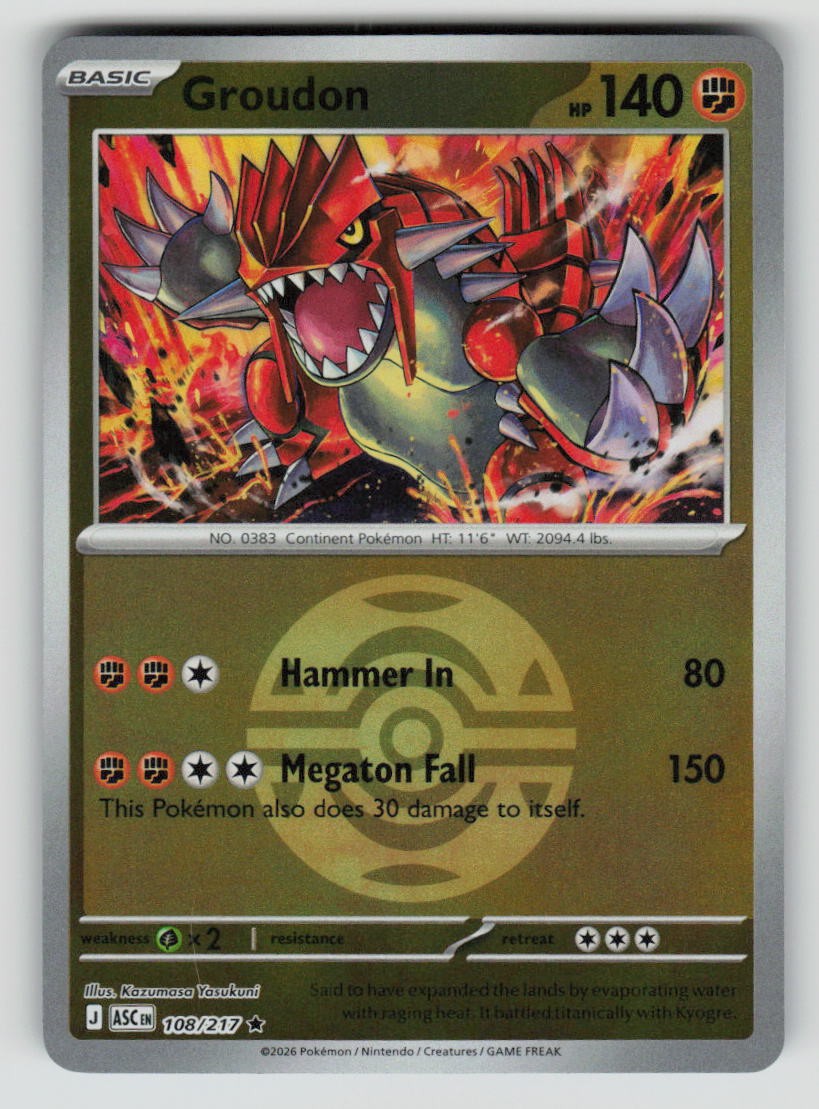 Groudon (Dusk Ball)