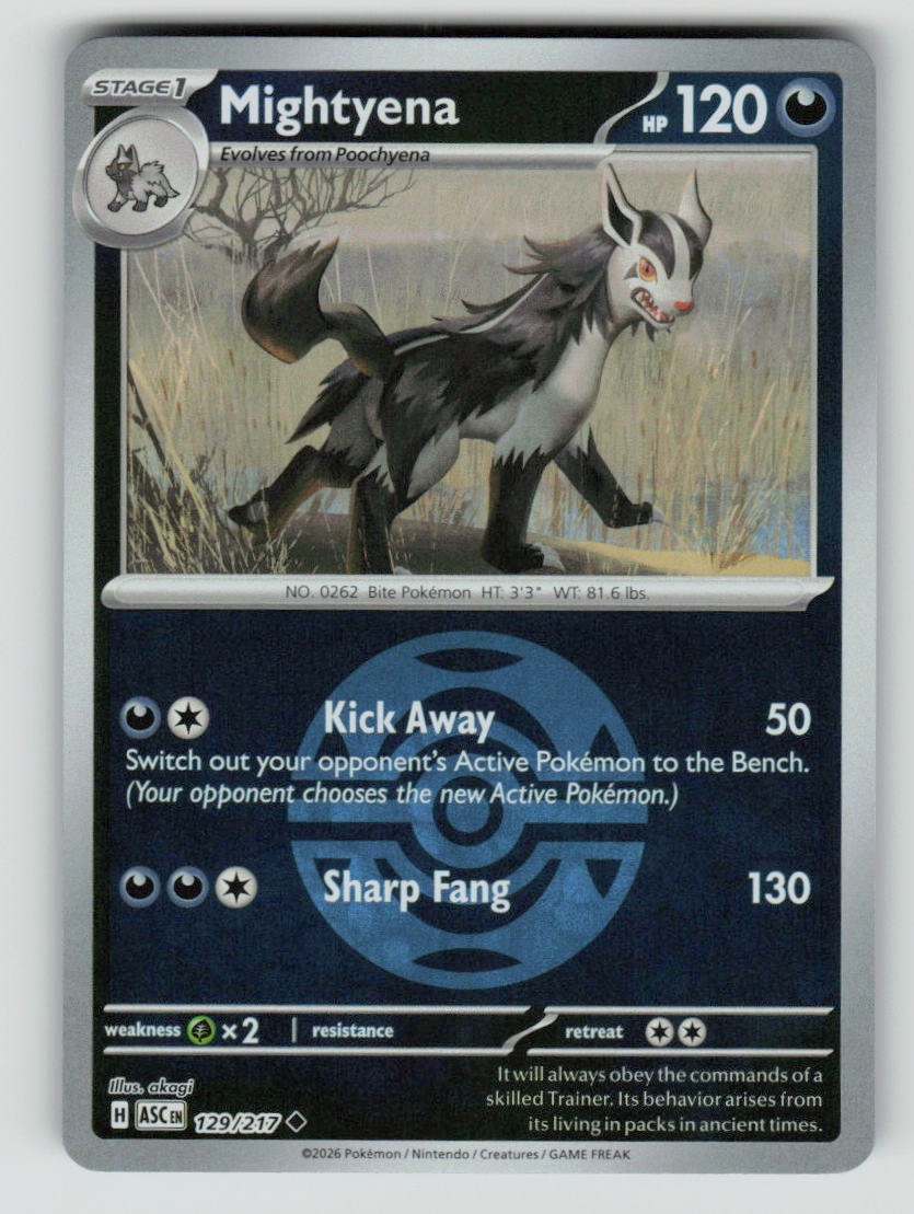 Mightyena - 129/217 (Dusk Ball)