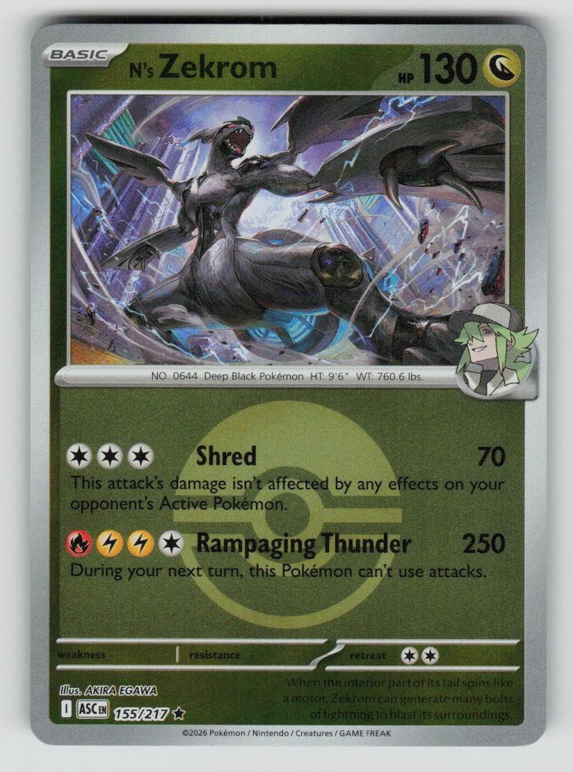 N's Zekrom (Poke Ball)
