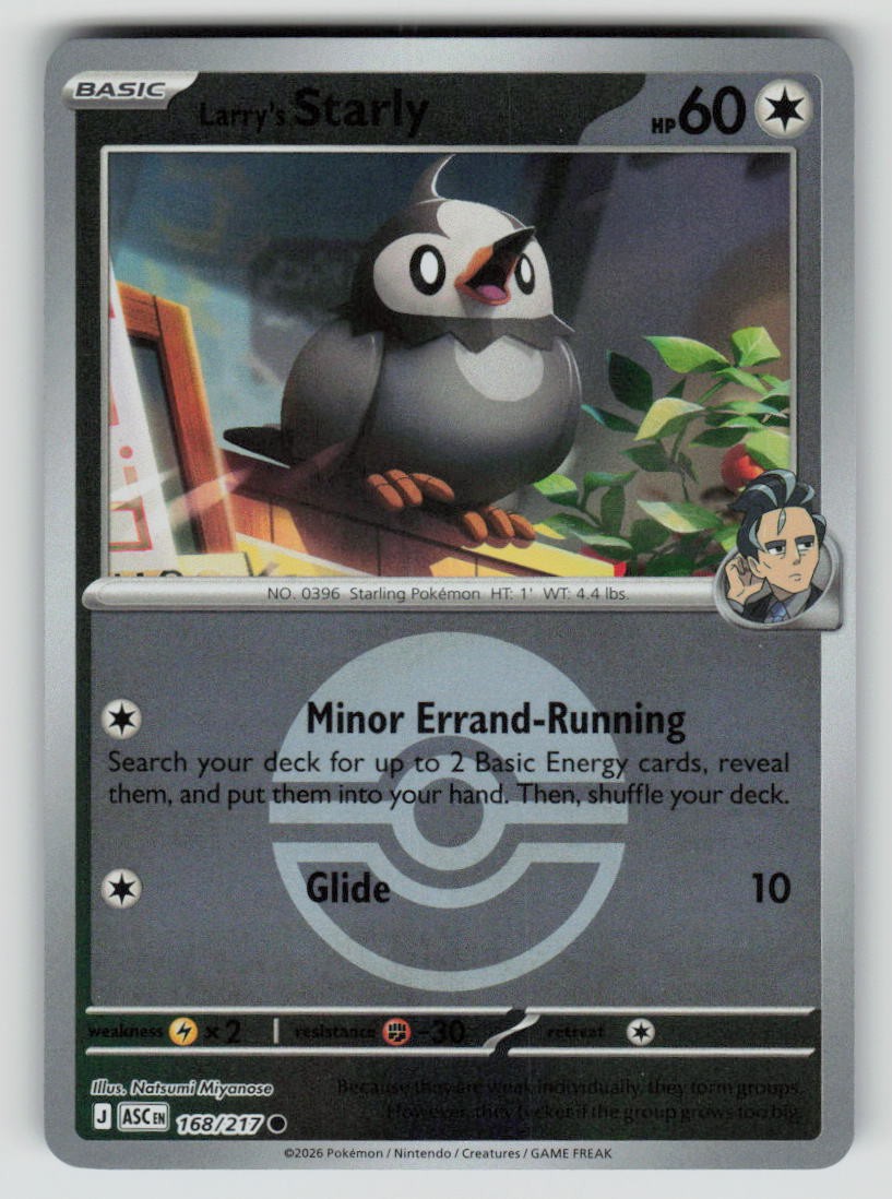 Larry's Starly (Poke Ball)