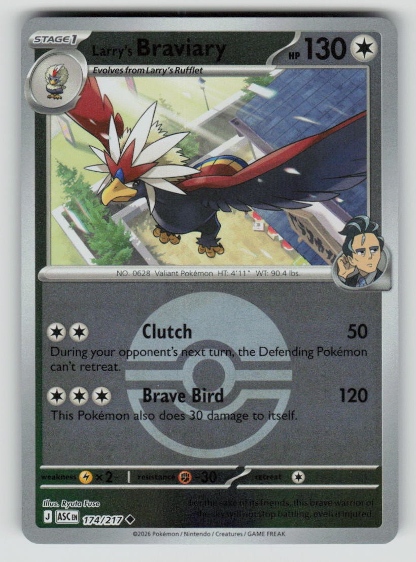 Larry's Braviary (Poke Ball)