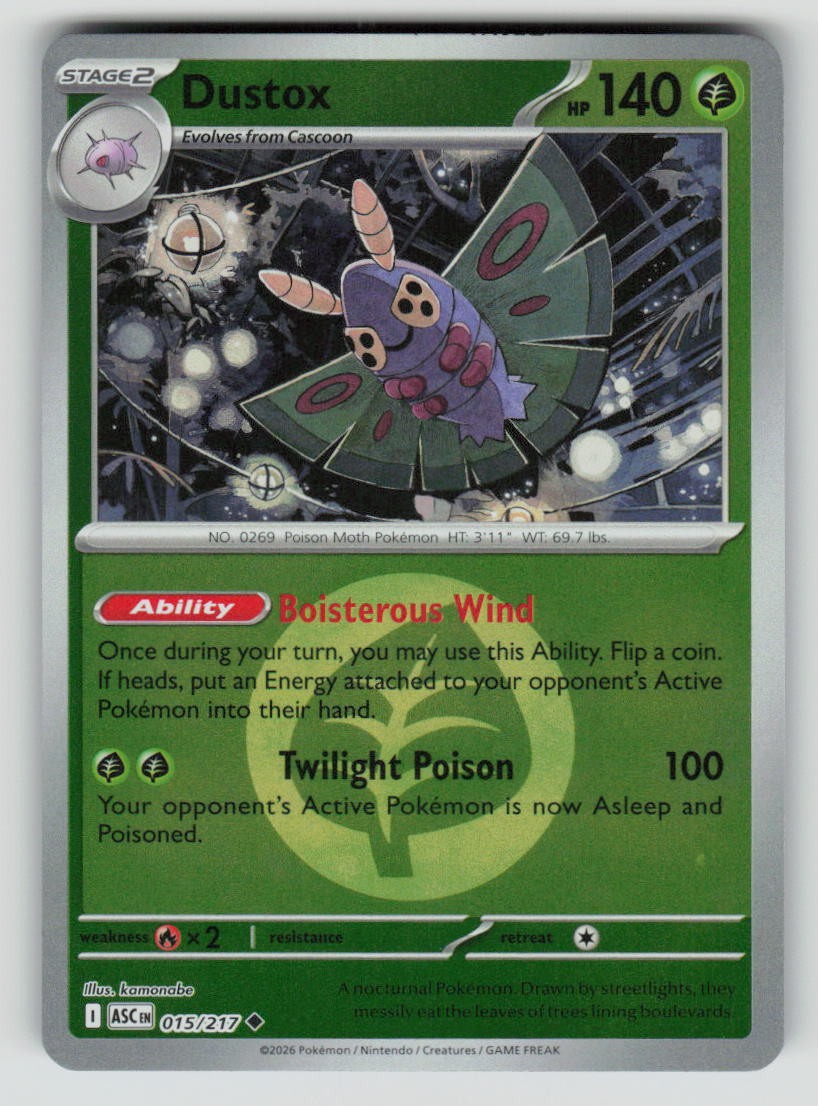 Dustox - 015/217 (Energy Symbol Pattern)