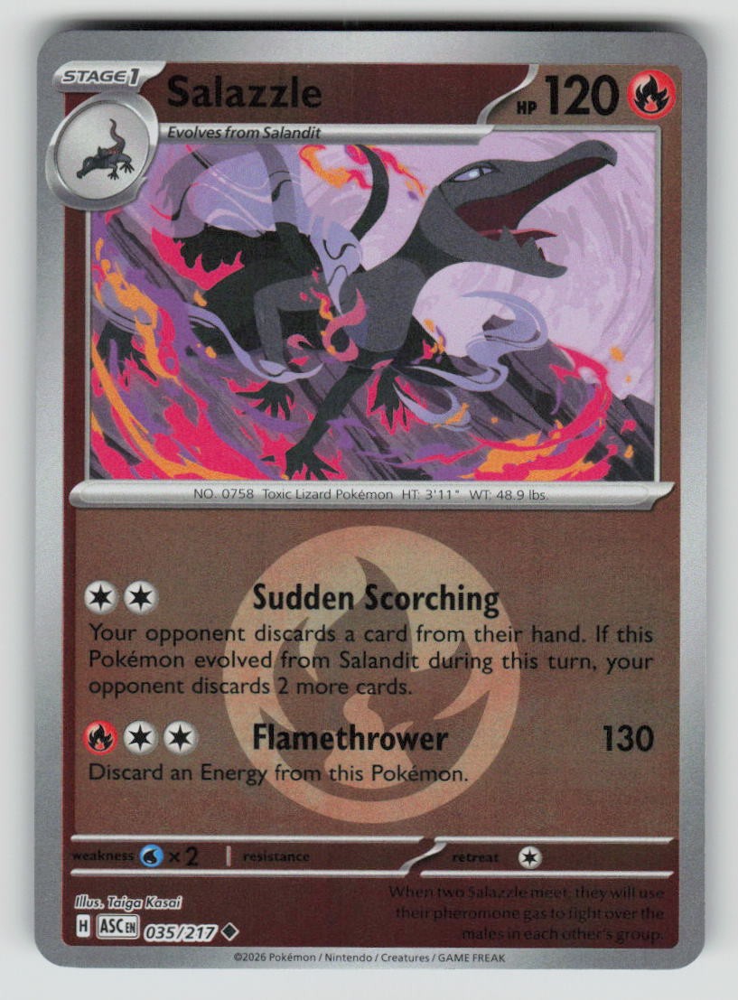 Salazzle - 035/217 (Energy Symbol Pattern)