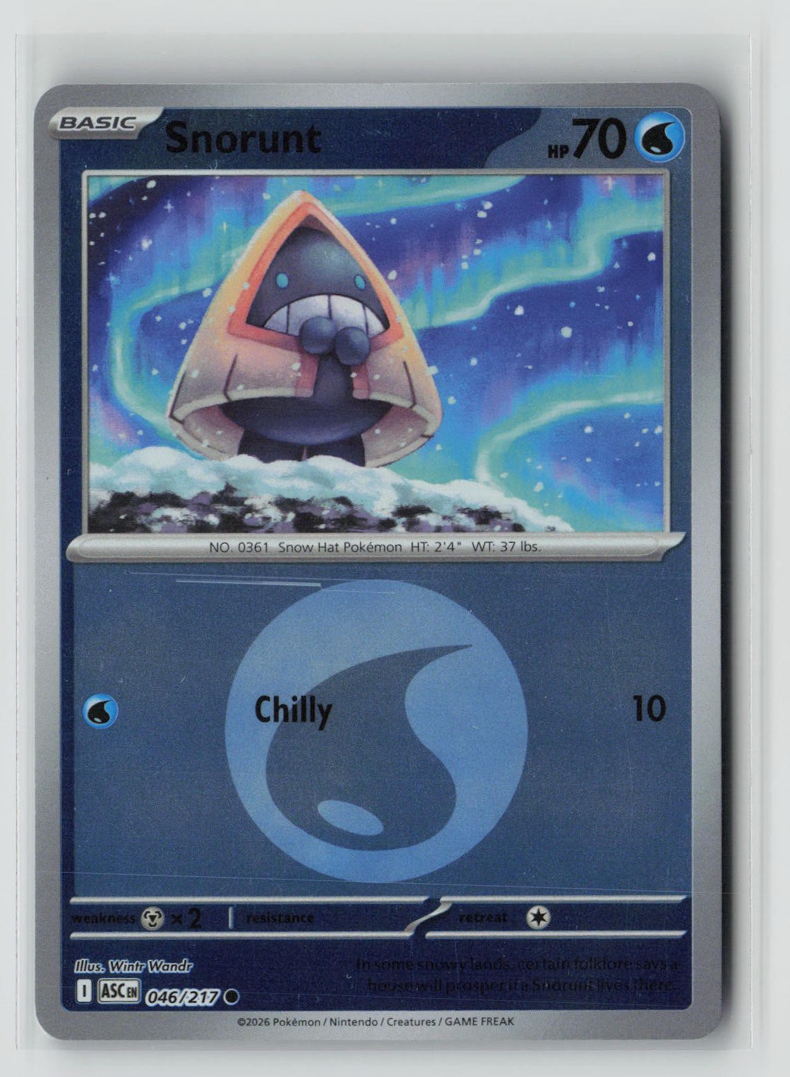 Snorunt - 046/217 (Energy Symbol Pattern)